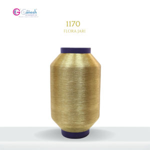 1170D Haute Ténacité Jari Kasab Broderie Tissage Polyester Fil Métallique Flora Jari pour Tricot À La Main - Product Image 2