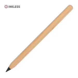 Penna Promozionale Ecologica Senza Inchiostro AMBER, Gadget Verde - Product Image 1