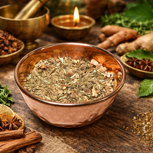 Cuenco de Cobre Ayurvédico, Utensilios de Cobre Saludables, Vajilla Sostenible, Cuenco de Cobre Ecológico, Productos de Cobre para el Bienestar - Product Image 1