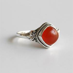 Regalo para ella, anillo en forma de corazón, Plata de Ley 925, joyería amorosa personalizada, plata fina, joyería al por mayor a granel, fiesta, boda - Product Image 3