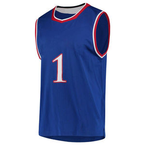 Maillot de basket rétro américain pour homme, respirant, en maille large, uniforme de sport, sans manches, maillot de basket - Product Image 5