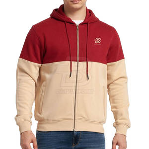 Nouveau design de sweats à capuche zippés sweats à capuche zippés à bas quantité minimale de commande au prix de gros fabriqué au Pakistan pour la vente en ligne - Product Image 1