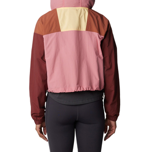 Veste coupe-vent coupe-vent à épaules tombantes pour femmes, coupe-boxy d'extérieur, coupe-vent souple pour femmes - Product Image 2