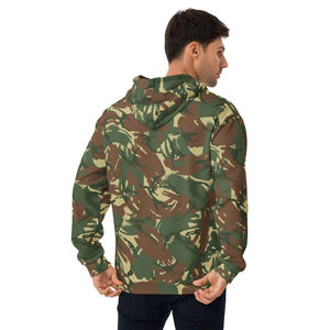 Sudadera con capucha de camuflaje de lana de algodón transpirable para hombre con bolsillo invierno cálido 330 GSM Fitness deportes entrenamiento Sudadera con capucha - Product Image 2