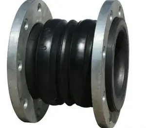 KEFA PN10 DN50mm 2in EPDM NBR CR carbon stainless steel double-ball quadruple-ball rubber expansion joint