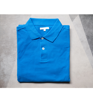 เสื้อโปโลผ้าฝ้ายผู้ชายสำหรับใส่ตีกอล์ฟเสื้อโปโลผ้าฝ้าย100% พิมพ์โลโก้ทรงโอเวอร์ไซส์สไตล์ทางการ - Product Image 3