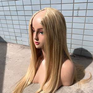 Vente chaude en gros brésilien vierge humaine pleine dentelle perruques cuticule aligné non transformé Remy droite livraison gratuite lumière douce - Product Image 1