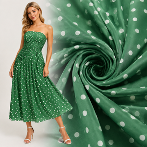 Tela Satén Premium 50D 100% Poliéster 140 GSM Sedosa y Brillante para Vestidos de Noche, Vestidos de Dama de Honor y Ropa Formal - Product Image 1