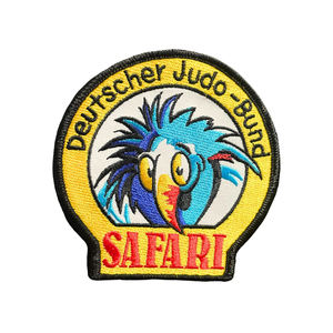 Diseño personalizado Ropa Bordado Logo Judo Parche - Product Image 2