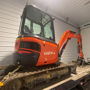 Kubota U27-4ขุดดินขนาดเล็กอเนกประสงค์พร้อมถัง2ถังโรโตติลหยิกและไฮดรอลิกอย่างรวดเร็ว | เครื่องขุดขนาดกะทัดรัด - Product Image 2