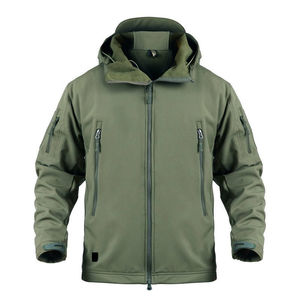 Chaqueta de Invierno Impermeable para Hombre, Diseño de Primera Calidad, Cómoda, de Lona Softshell, Cierre de Cremallera de Alta Calidad, Precio al por Mayor - Product Image 1