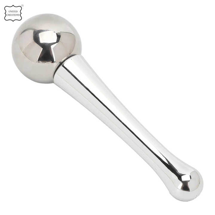 New Arrival Stainless Steel 3D Face Roller Pen-Shape Anti-Aging Anti-Aging Gua Sha Facial Massager for Skincare Facial Massager