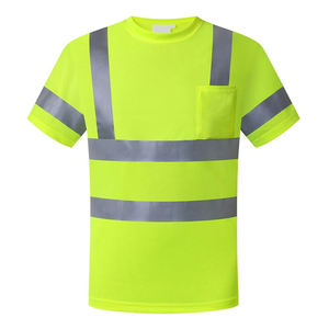 Camiseta de Trabajo de Seguridad para Hombre, Diseño Personalizado 2026, Alta Calidad, Ligera, Transpirable, Reflectante, Venta al Por Mayor - Product Image 2