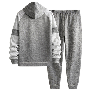 ชุดวิ่งผ้าคอตตอนขนแกะหลากสีสำหรับออกกำลังกาย100% มีฮู้ดชุดวอร์มผ้าฝ้ายโอเวอร์ไซส์จากปากีสถาน - Product Image 2