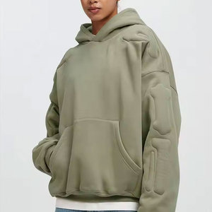 Sweat-shirt à capuche surdimensionné avec logo en relief personnalisé de qualité supérieure pour femmes sweat-shirt à capuche avec impression 3d pour femmes - Product Image 3