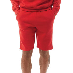 Nouveau court à la mode pour hommes tissu polaire de coton lourd couleur unie avec poches latérales shorts pour hommes lourds imprimés personnalisés - Product Image 4