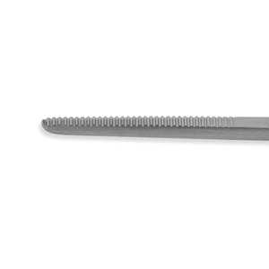 Forceps à tissus DeBakey manuel droit, pointes de 2 mm, acier inoxydable allemand, 7,5'' (19 cm), avec plateforme d'insertion TC, ensemble d'instruments plats - Product Image 6