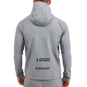 Chaqueta Cortavientos Impermeable Ligera y Transpirable de Lona para Hombre, de Alta Calidad, Personalizada, Informal, para Otoño, al por Mayor - Product Image 3