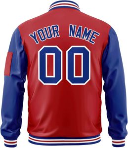 2024 Manufacturer Patchwork High Quality Chenille Embroidery Winter Leather <b>Bomber</b> <b>Men</b> <b>Varsity</b> <b>Jacket</b> For <b>Men</b> - Product Image 6