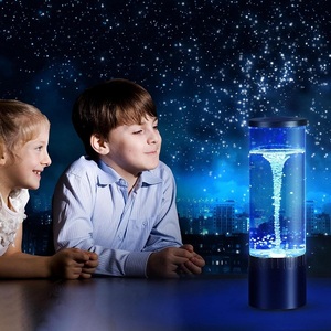 Lámpara de Escritorio LED con Forma de Tornado, Luz Nocturna Decorativa para el Hogar, con Efecto de Vórtice de Agua, Alimentada por USB, para Regalo de Navidad, Juguete Promocional - Product Image 2