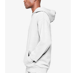 Sweat à capuche pour femmes 100% coton décontracté logo imprimé hommes OEM vierge polaire lourde logo imprimé sweats à capuche unis - Product Image 3