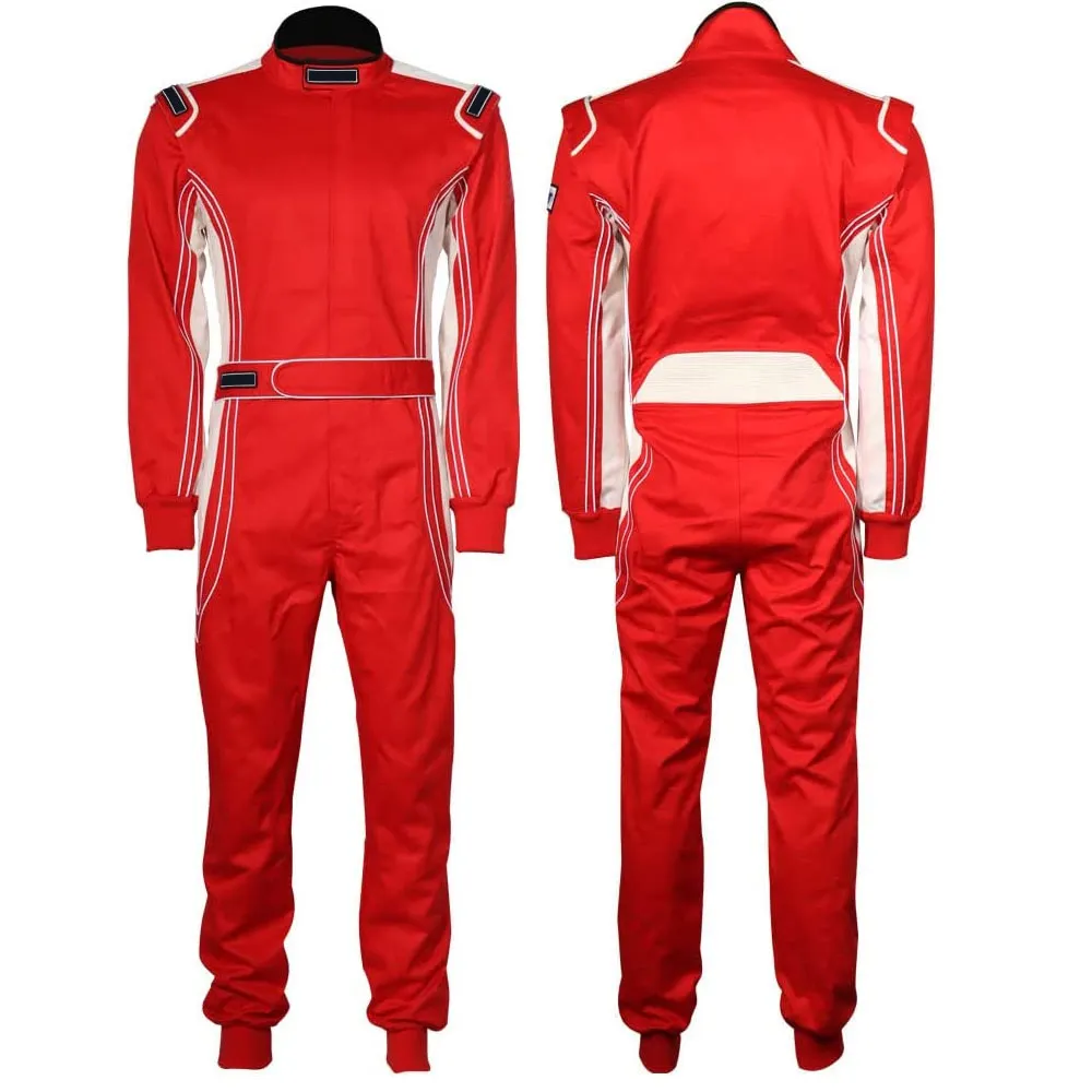 Factory Direct Men's Kart Racing Wear Auto Race Suits and Jackets Windproof and Anti-UV Riding Gear Sets
