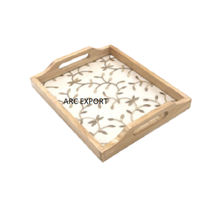 Nouveau élégant blanc Design Table décoration Dessert plateau moderne vaisselle nourriture thé et café plateaux à des prix compétitifs - Product Image 6