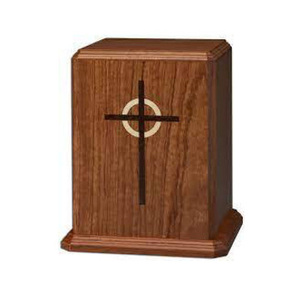Vente en gros d'urnes funéraires en bois faites à la main de style américain urnes funéraires décoratives modernes pour hommes et femmes - Product Image 4