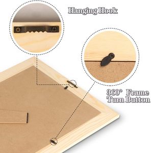 ropical Leave Flower Lemon <b>8x10</b> Picture <b>Frame</b> for Home Bedroom Living Room Tropical Wooden <b>Photo</b> <b>Frame</b> for Display Desktop - Product Image 3