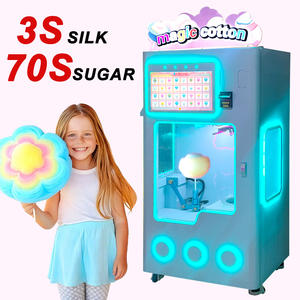 JoyFunplay Volledig Automatische Suikerwattenmachine Automatische Verkoopautomaat Suikerwattenmachine met Fabrieks-OEM - Product Image 2