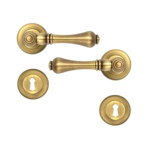 Handmade Vintage Brass <b>Door</b> Lever <b>Handle</b> <b>for</b> Home Apartment Interior Bathroom <b>Sliding</b> Pull <b>Door</b> <b>Handle</b> Furniture Hardware Custom - Product Image 3