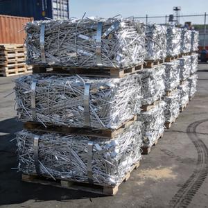 Chatarra de Alambre de Aluminio Brillante 6063, Alta Pureza, Pacas Limpias para Fundición, Procesamiento de Aleaciones y Recuperación de Metales - Product Image 4