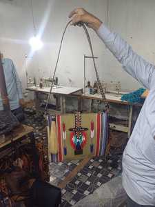 Femmes Western Floral Sculpture Rodeo Cuir Selle Couverture Sac À Bandoulière Dame Bohème International À La Mode Usage Quotidien - Product Image 4