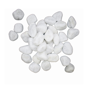 Galets ronds blancs neige, pour jardin, vente d'usine, - Product Image 5
