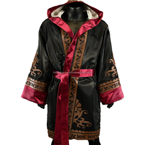 Ropa Personalizada para Noche de Combate, Bata de Boxeo Ligera con Capucha, Ropa Deportiva de Alto Rendimiento - Product Image 1