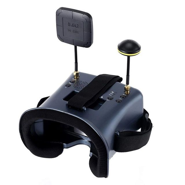 008D 5.8G Wireless Analog FPV Goggles 40CH Video Glasses Headset 4.3" IPS Screen 800x480 Resolution for FPV Drone Accessories