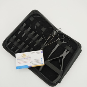Kit de alicates de extensión de cabello Microlink de acero inoxidable de alta calidad, herramienta de abridor de microcuentas con características de abalorios de bucle - Product Image 4