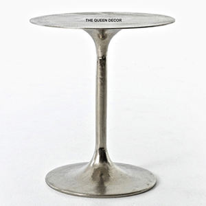 โต๊ะข้างไม้ถูพื้นทำจากไม้และไม้ถูพื้นสีขาวแบบคลาสสิกโต๊ะข้างแบบดั้งเดิมแกะสลักด้วยมือ - Product Image 6