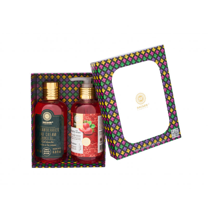 สตรอเบอร์รี่และครีม