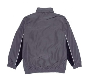 Veste coupe-vent décontractée respirante pour l'extérieur, grande taille, mode décontractée, légère, anorak coupe-vent, 100% polyester - Product Image 2