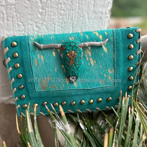 Bolso de piel metálica occidental, bolso cruzado de estilo occidental, bolso de mano tallado con correa, bolso de estilo occidental - Product Image 2