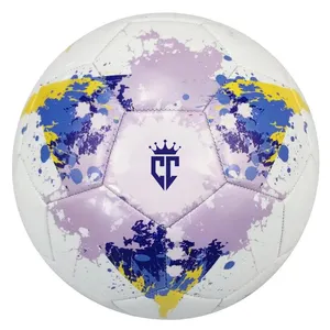 ลูกฟุตบอล PU ขนาด5ลูก No.1เย็บด้วยมือทนทานสำหรับฝึกซ้อม - Product Image 1