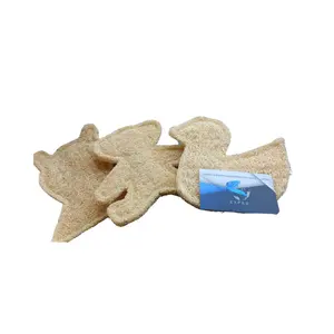 Organic loofah dental dog toy/ Loofah helps improve your dog's teeth cleaning ability and gum health/only available in expad