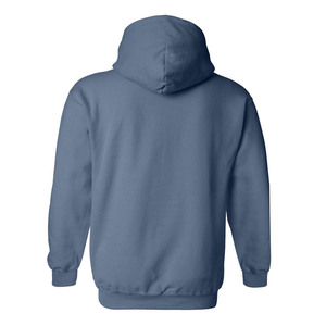เสื้อฮู้ดแฟชั่นใหม่คุณภาพสูงสำหรับผู้ชาย ผ้าฝ้าย 100% แบบเรียบ สีพื้น สำหรับฤดูใบไม้ร่วง  รับสกรีนโลโก้ ปักลายแบบดิสชาร์จ ดีไซน์ฮู้ดแบบ 3 มิติ - Product Image 6