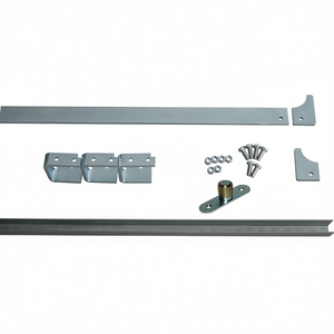 ชุดรางเหล็กชุบสังกะสี รุ่น 80787 ขนาดราง 50x10 มม. ลูกกลิ้งขนาด 105 หรือ 120 มม. ยี่ห้อ HBS-BETZ สำหรับรั้ว ระแนง และประตู - Product Image 3