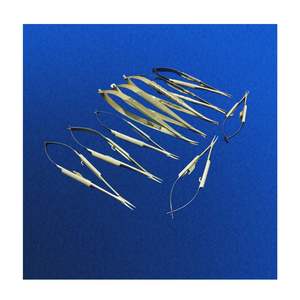SET 10 OU Grade Castroviejo Micro Chirurgie Porte-Aiguille En Acier Inoxydable Comprend Kit Droit Courbé Medic Instruments par pentax - Product Image 2