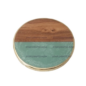 Handmade Customized Best Finished Hammered <b>Coaster</b> for Home and Wedding Decoration in Wholesale Price - Product Image 1