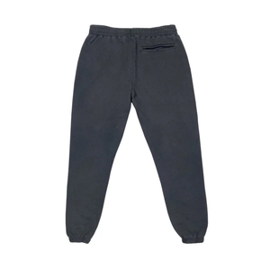 Personalizado de los hombres 100% algodón 500 GSM pesado en blanco francés Terry pantalones de chándal nuevo estilo negro pesado Casual alto sudor pantalón para hombres - Product Image 5