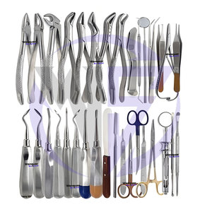 Ensemble d'instruments d'extraction dentaire allemand de 74 pièces, pinces d'extraction, élévateurs, prix de gros, directement de l'usine Wenquar - Product Image 4