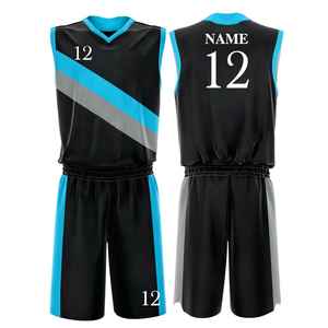 Uniforme de basket-ball personnalisé en tissu respirant à séchage rapide avec impression de logo d'équipe personnalisé Service de vêtements de sport OEM - Product Image 4